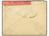 ✉ AFRICA DEL SUR. 1901 (May 23). Great Britain 1d. pink enve