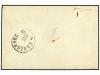 ✉ SUECIA. 1869 (Dec 27). Delightful Ladies's envelope to Kar
