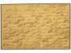 ✉ PANAMA. 1890 (Oct 18). 2c. black on buff stationery card o