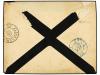 ✉ LEVANTE: CORREO FRANCES. 1892 (Dec 20). Mourning cover to 