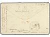 ✉ NUEVA CALEDONIA. 1882 (15 Sept.). Cover with mixed issue f