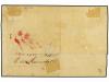 ✉ PUERTO RICO. 1872 (Nov 30). Cover, side flaps removed, mai