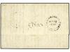 ✉ PUERTO RICO. 1847 (March 10). Entire letter from AGUADILLA