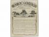 ✉ FRANCIA. 1877 (Jan 21). Complete printed entire with wonde