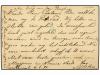 ✉ EGIPTO. 1891 (June 4). Germany 10pf. carmine postal statio