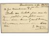 ✉ MALTA. 1898 (May 27). 1d. carmine on buff postal stationer