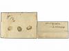 ✉ NEPAL. 1909-13. NEPAL to INDIA. 2 covers franked by Indian