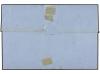 ✉ GRECIA. 1873 (Jan). Outer letter sheet from Syra to Marsei