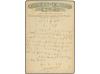 ✉ MARTINICA. 1901. Postcard with Shorthand illustrations and