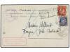 ¿ NORUEGA. 1904 (Aug 18). Colour postcard of Smeerenburg to