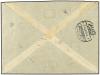 ¿ ALBANIA. 1910. ALBANIA. Cover bearing 1909 issue 1 piastre