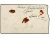✉ TURQUIA. 1884. GREECE. Registerd cover bearing two 2 piast