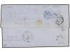 ✉ GUAYANA FRANCESA. 1883 (Dec 1). Outer letter sheet sent re