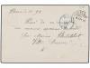 ✉ CONGO BELGA. 1892 (Oct 3). 10c. black postal stationery ca