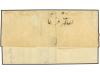 ✉ VENEZUELA. 1864. Incoming stampless entire letter from LIV