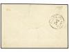 ✉ RUMANIA. 1874. BUCAREST to CONSTANTINOPLE. 15 b. brown and