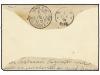 ✉ PORTUGAL: AZORES. Sc. 4, 11. 1894 (June). Large part Value