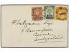 ✉ LIBERIA. 1894. 2c. orange yellow postal stationery envelop
