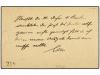 ¿ GRANADA. 1912. 1½d. brown on buff stationery card sent reg