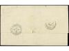 ✉ GIBRALTAR. Sg. Z15+Z22. 1879 (March 16). Cover from GIBRAL