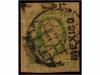 ° MEXICO. Sc. 12. 1861. 8 reales verde. Mat. PARRILLA y habi