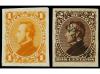 (*) HONDURAS. Sc. 30/36. 1878. ENSAYOS DE COLOR. Serie compl