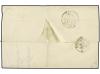 ✉ URUGUAY. 1869 (15 Marzo). MONTEVIDEO a FRANCIA. Circulada 