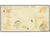 ✉ ARGENTINA. 1871. BUENOS AIRES a ESPAÑA. Circulada con sell