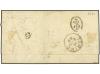 ✉ URUGUAY. 1879 (19.2). MONTEVIDEO a TORINO. Circulada con s