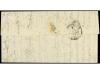 ✉ MALAYA. 1853 (March 15). Entire letter written form PENANG