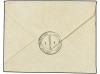 ✉ GUAYANA FRANCESA. 1851 (april 4). Official cover and print