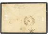 ✉ GUATEMALA. 1888. JUTIAPA a AMATSITLAN. Marca FRANCO y fech