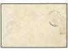 ✉ GUADALUPE. 1867 (April). Small unpaid envelope to PARIS wi