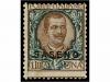 ** ITALIA: SASENO. Sa. 1/8. 1923. SASENO. Complete set, neve