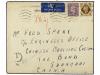 ✉ CHINA. 1945. MANCHESTER to SHANGHAI. 3 p. and 1 sh. with c