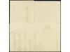 ✉ PORTUGAL. 1860. CÁDIZ a OPORTO. Marca al dorso FORWARDED B