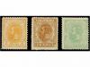 * RUMANIA. 1900. COLOUR ESSAYS. 3 bani yellow, 10 bani red b