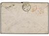 ✉ ADEN. Sg. 43+94. 1868. Cover endorsed ´via Marseilles´ to 