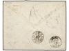 ✉ GUADALUPE. Yv. 15 (2), 20, 21, 22. 1893. POINTE A PITRE a 