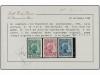 ** LIECHTENSTEIN. Yv. 1/3. 1912-15. Complete set, never hing
