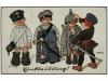 ✉ LUXEMBURGO. 1916. GERMAN FELPOST postcard to LUXEMBOURG ta