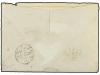 ✉ EGIPTO. 1913. MAADI to LONDON.5 mil. red redirected to FRA