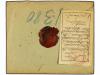 ✉ DINAMARCA. 1898. COPENHAGEN to ST. PETERSBURG. 4 ore and 8