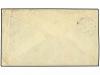 ✉ ALEMANIA. 1898. LONDON to GERMANY. 1 p. rose envelope (red