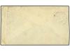 ✉ ALEMANIA. 1898. LONDON to GERMANY. 1 p. rose envelope (red
