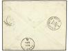 ✉ FRANCIA. 1887. PARÍS a BOSTON (U.S.A.). 25 cts. negro s. r