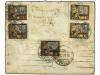 ✉ RUSIA. 1922. MOSCOW to VICTORIA (Australia). 5 k. (2) and 
