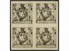 (*) LIECHTENSTEIN. Mi. 48/50 (4) PK. 1921. THREE Imperforate