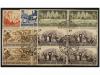 ° LIECHTENSTEIN. Mi. 202/06. 1942. Complete set. Block of fo