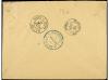 ✉ FRANCIA. Yv. 90. 1886. LA FLECHE a BAUGE. 15 cts. azul tas